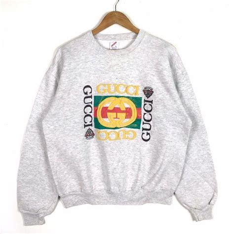 vintage bootleg gucci sweater|vintage gucci sweatshirt for sale.